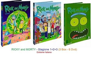 RICK & MORTY Stagione 1-2-3 (DVD) by Eagle Pictures
