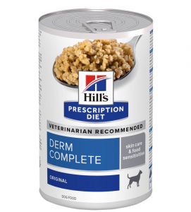 Hill's - Prescription Diet Canine - Derm Complete - 370g x 6 lattine