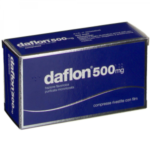 DAFLON COMPRESSE A BASE DI DIOSMINA/ESPERIDINA 500 MG 