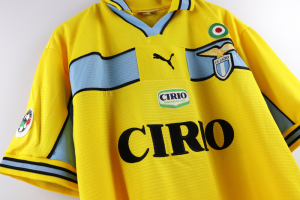 1998-99 Lazio Maglia Away #26 Baronio Puma Match Worn COA