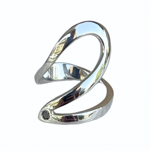 ANELLO IVY IN ARGENTO