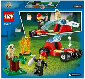 Lego 60247 City Fire  Incendio Nella Foresta  Set Costruzioni