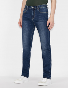 Jeans uomo ARMANI EXCHANGE J13 slim fit con logo Icon Period