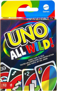 Mattel Games  Uno All Wild Gioco Di Carte Per Famiglie E Bambini 7+ Anni Hhl33
