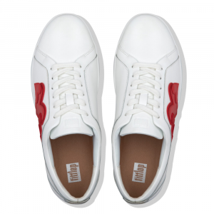 Fitflop - RALLY VALENTINE'S SNEAKERS RED/ WHITE es