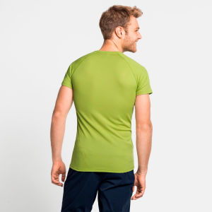 Odlo - BL TOP CREW NECK S/S ACTIVE F DRY LIGHT MACAW GREEN