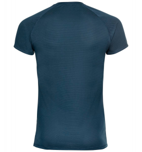 Odlo - BL TOP CREW NECK S/S ACTIVE F_DRY LIGHT BLUE WING TEAL