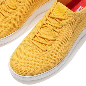 Fitflop - RALLY TONAL KNIT SNEAKERS SUNSHINE YELLOW