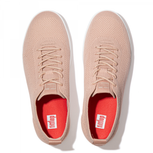 Fitflop - RALLY TONAL KNIT SNEAKERS BLUSH