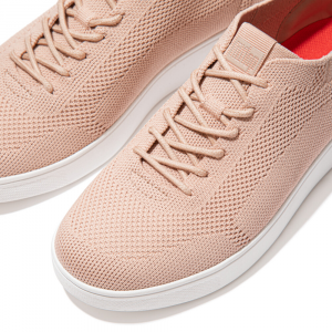 Fitflop - RALLY TONAL KNIT SNEAKERS BLUSH