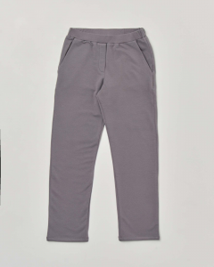Pantaloni grigio in jersey di cotone stretch 40-44