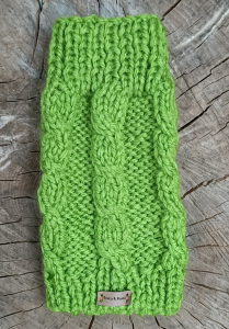 MAGLIONCINO verde invernale di  lana taglia 16