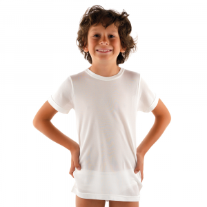 Set 3 T-Shirts for Children in Silk Fibroin