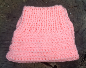  MAGLIONCINO rosa  invernale di  lana taglia 24
