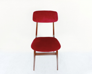 Set di quattro sedie vintage scandinave