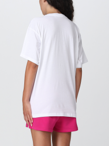 T-shirt over con logo ricamato Moschino Couture 