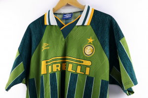 1995-96 Inter Maglia Away Umbro Pirelli L (Top)