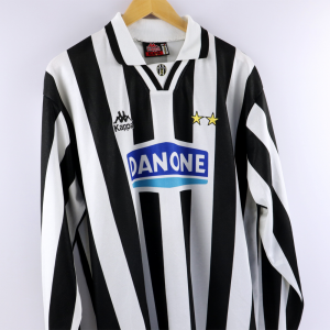 1994-95 Juventus Maglia Kappa Match Worn #2 Ferrara XL