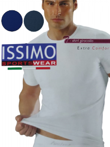 Maglietta intima uomo manica corta microfibra elasticizzata girocollo t-shirt