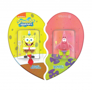  *PREORDER* SpongeBob SquarePants ReAction: SPONGEBOB & PATRICK BFF [Glitter] (SDCC22) by Super7