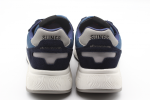 SUN68 Sneakers Uomo Daddy Navy Blue 