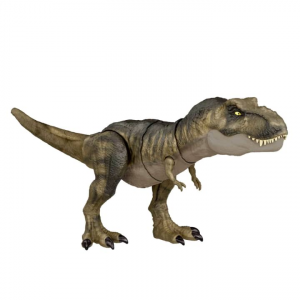 Jurassic World Dinosauro T-Rex devasta e distrugge L 55 cm H 21 cm
