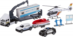 Grandi Giochi  Teamsterz Set Polizia Die Cast veicoli accessori