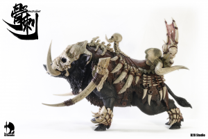 Giant Wild Series 1/12: BOAR BONESTABBER (Black ver.)by D20 Studio