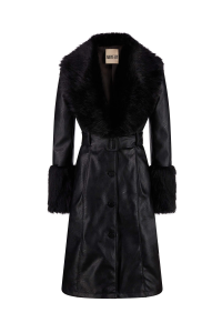 Cappotto Penelope Coat nero Aniye By