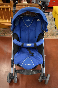 Trío Bebé Comodidad Loola Oxygen Azul + Accesorios Paraguas