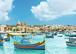 Ravensburger - Puzzle Mediterranean Places: Malta 1000 Pezzi 