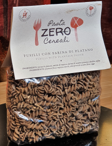 ZeroCereali Rigatoni with Platano Flour. No Gluten - No Legumes - No Dairy Products