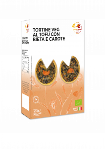 Tortina Veg al tofu con bieta e carote