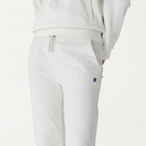 Pantalone in Tuta K-WAY Ginevra K6118KW Bianco XRE -A.3