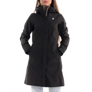 Cappotto K-WAY Stephy Bonded K41157W Nero A3C -A.3