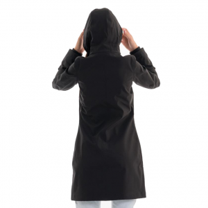Cappotto K-WAY Stephy Bonded K41157W Nero A3C -A.3