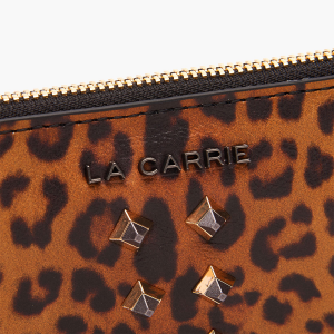 Tracollina Animalier Double Wallet Leather La Carrie