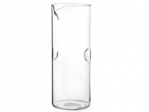 Caraffa cilindrica in vetro 1,2lt