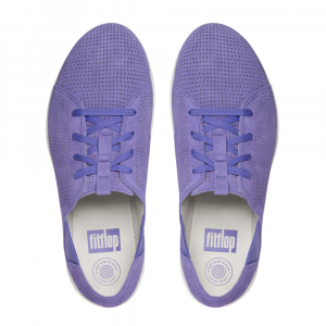 Fitflop - F-SPORTY TM LACE UP SNEAKER (PERF) LAVENDER BLUE