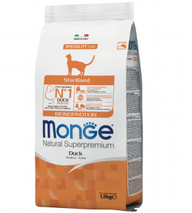 Monge Cat - Natural Superpremium - Adult - Sterilised - 10 kg
