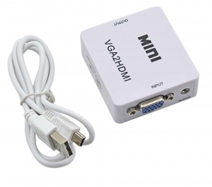 Mini Convertitore attivo da VGA+Audio ad HDMI