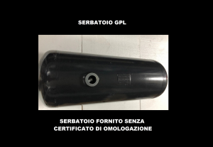 Serbatoio Bombola Gpl Auto da 44 Lt