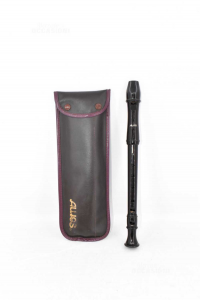 Flute Brown Aulos With Case