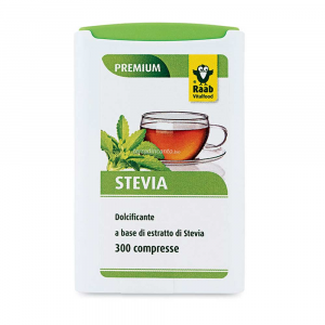 Dolcificante a base di estratto di stevia in compresse Raab
