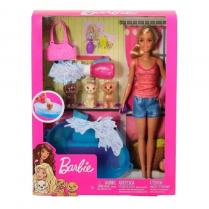 Barbie-bagnetto dei cuccioli