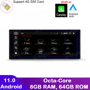 ANDROID navigatore per Audi Q2 Audi Q2L 2018-2021 Car Play Android Auto GPS WI-FI Bluetooth Octa-Core 8GB RAM 64GB ROM 4G LTE