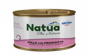 Natua Pollo con prosciutto umido cane 0,150g 