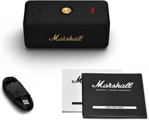 Marshall Emberton II speaker bluetooth black & brass 20W IPX7