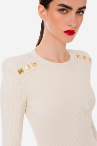 Long Sleeve Shirt with Studs