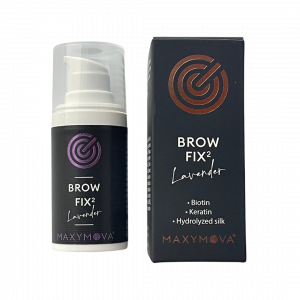 Brow Fix 2 Lavender. Laminación profesional de cejas, frasco airless de 15 ml para 30 tratamientos MAXYMOVA